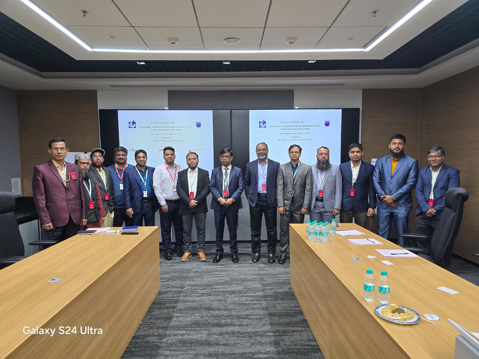 The Royal Utilisation Services Pvt. Ltd. ORGANISED BY OVERSEAS TRAINING ON DESIGNING, OPERATION AND MAINTENANCE OF DRS AT PUNE (MAHARASHTRA),INDIA. ON